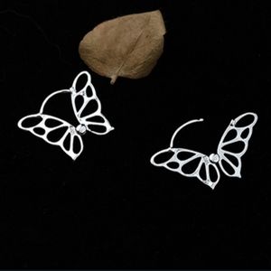 Silver butterfly 🦋 earrings